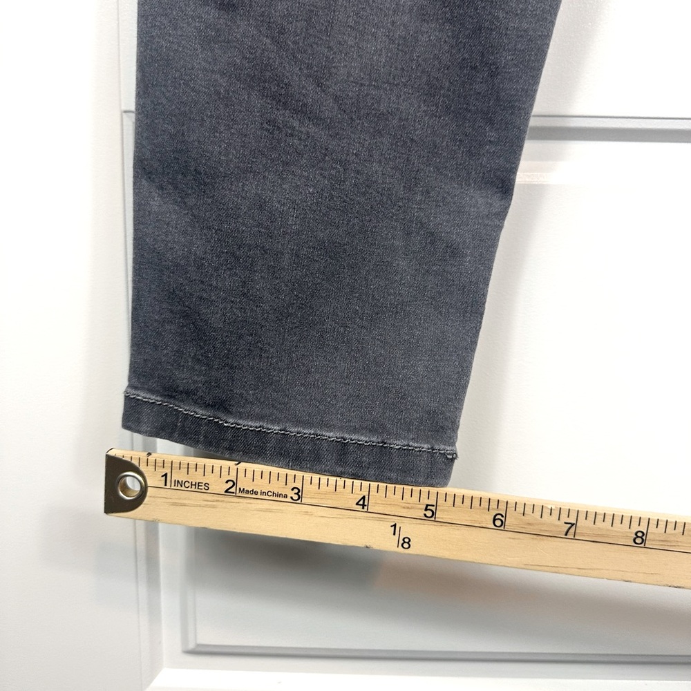 Democracy Modern Ab solution High Rise Ankle Length Grey Skinny Jeans Size 14 - Picture 10 of 11